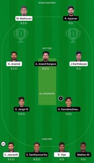 TIG vs TUS Dream11 Fantasy Suggestion #1